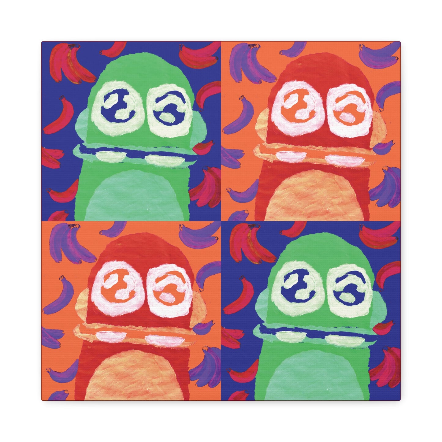 Monkey Mania 3 Print Art Deco 18x24