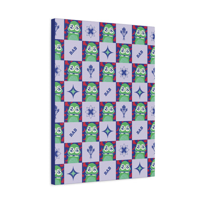 Monkey Mania 3 Canvas Heritage Sorbet 18x24
