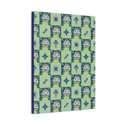 Monkey Mania 2 Canvas Heritage Sea Glass 18x24