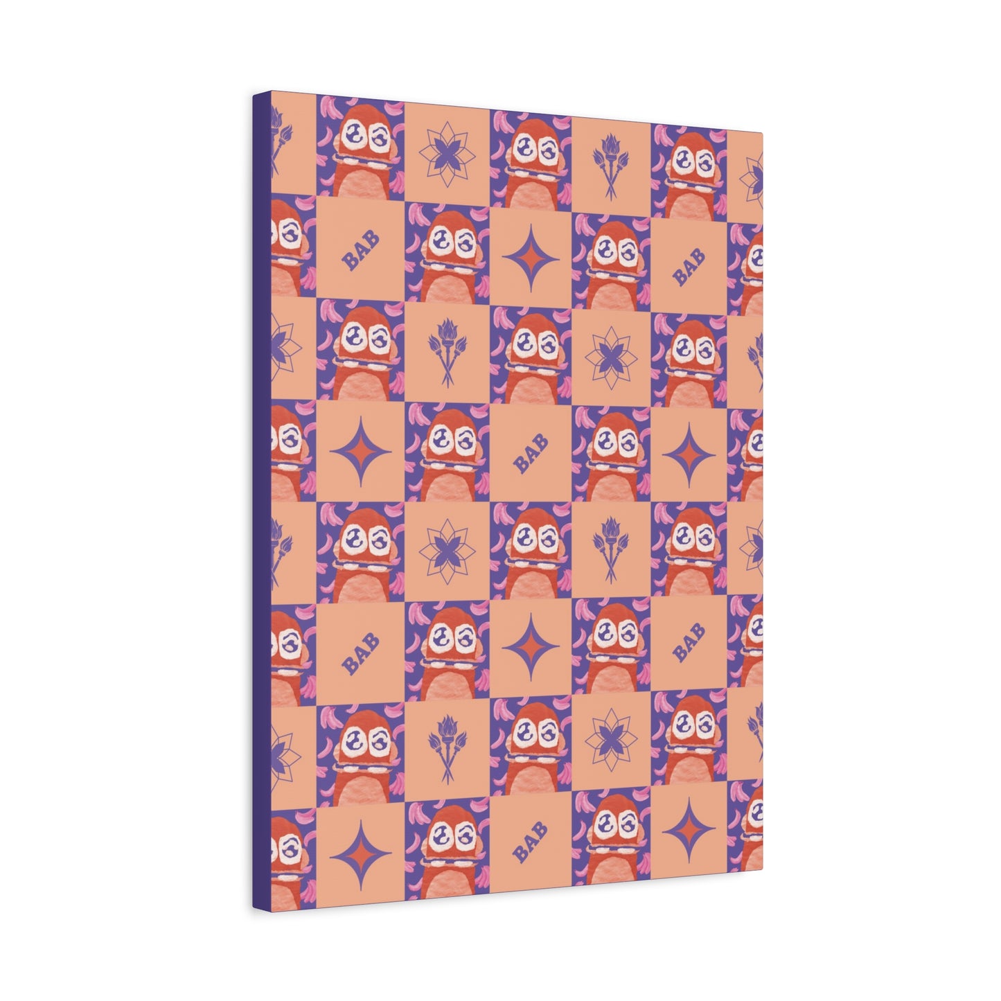 Monkey Mania 4 Canvas Heritage Papaya 18x24