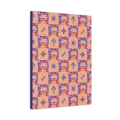 Monkey Mania 4 Canvas Heritage Papaya 18x24