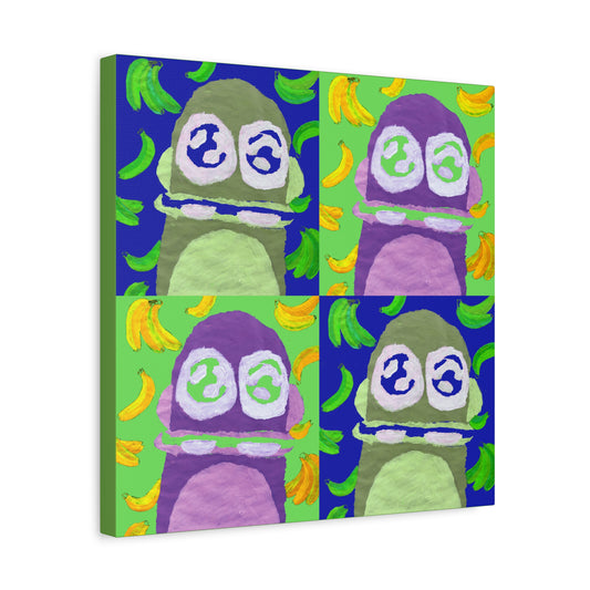 Monkey Mania 2 Canvas 16" x 16"
