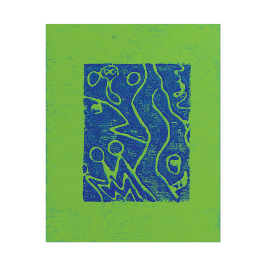 Sea Creatures 2 Print 16x20