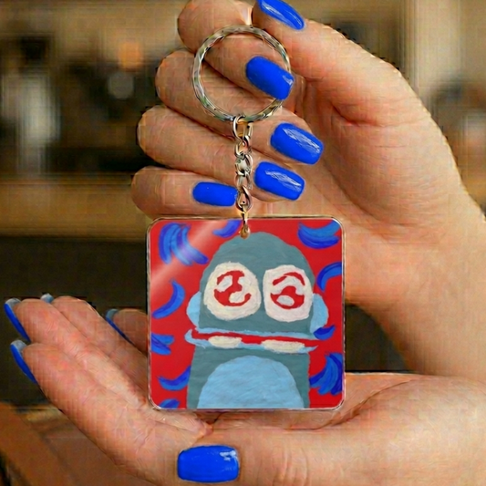 Monkey Mania 1 Keychain