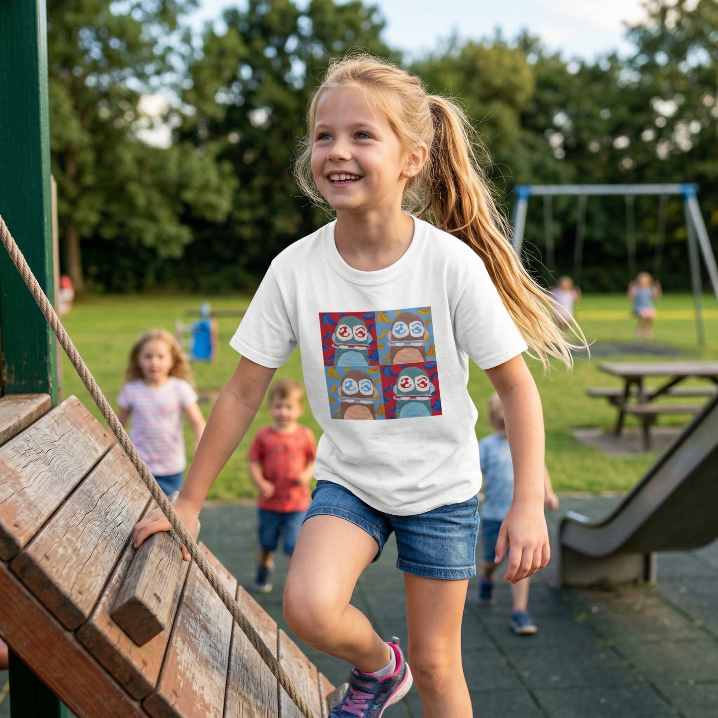 Kid's Tee Monkey Mania 1