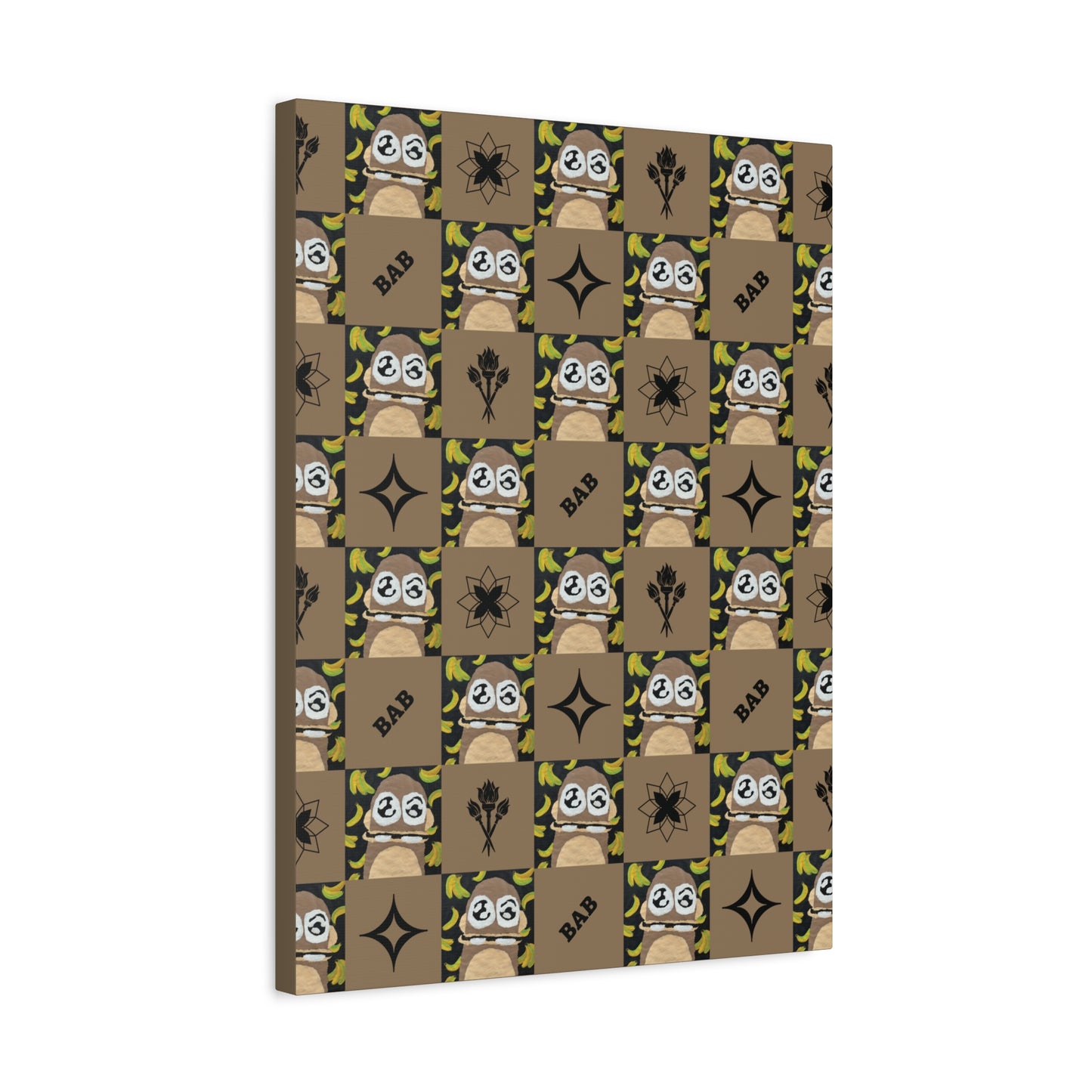 Monkey Classic Canvas Heritage Caviar 18x24