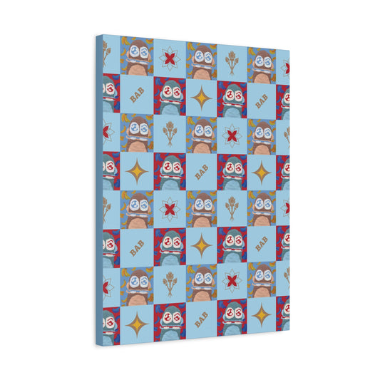 Monkey Mania 1 Canvas Heritage Jewel 18x24