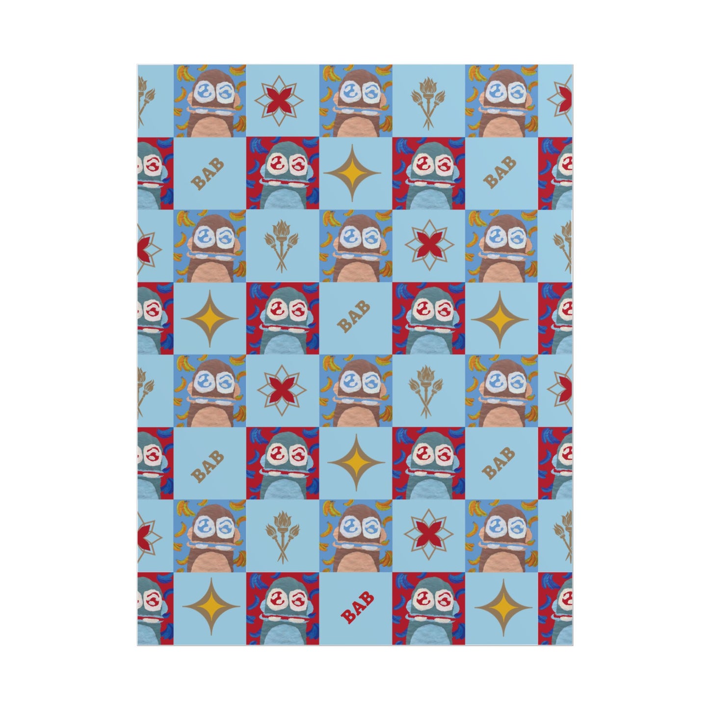 Monkey Mania 1 Print Heritage Jewel 18x24