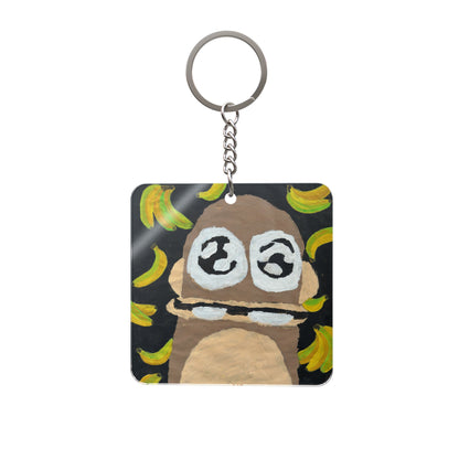 Monkey Classic Keychain