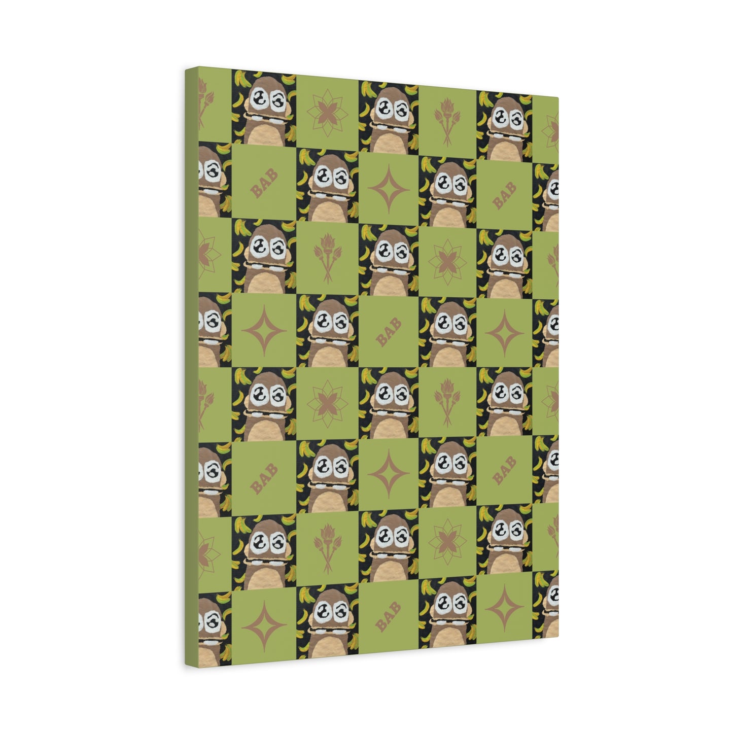 Monkey Classic Canvas Heritage Wasabi 18x24