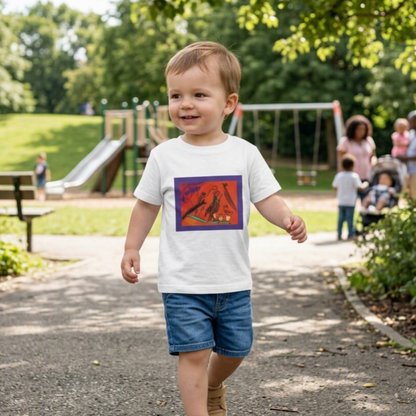 Toddler Tee Bird Hatching Human Baby
