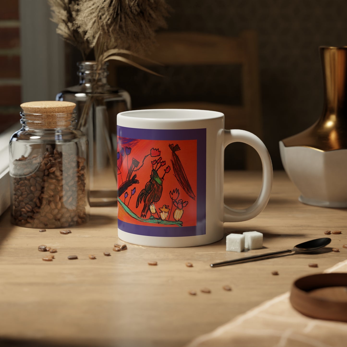 Jumbo Mug Bird Hatching Human Baby