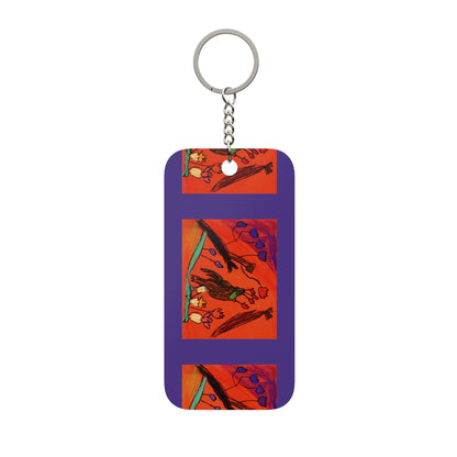 Keychain Bird Hatching Human Baby