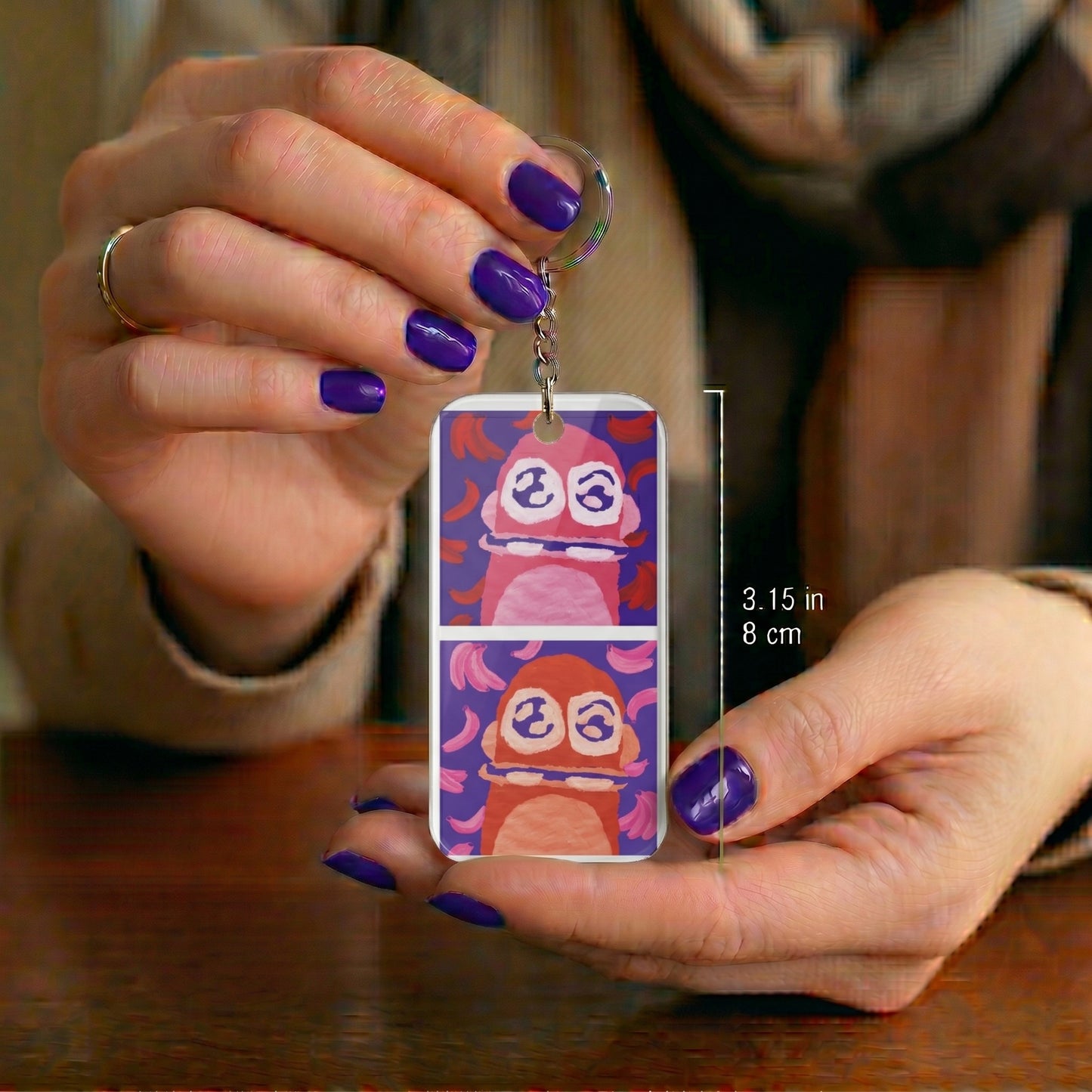Keychain Monkey Mania 4
