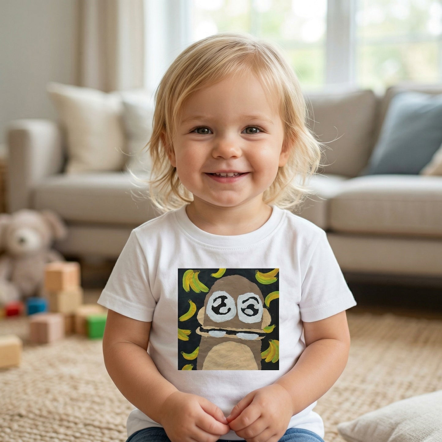 Toddler 2 T-shirt Monkey Classic