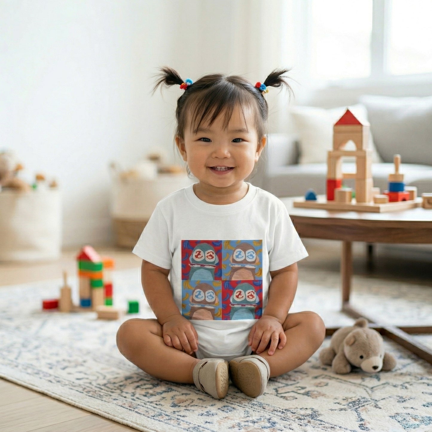 Toddler 2 T-shirt Monkey Mania 1