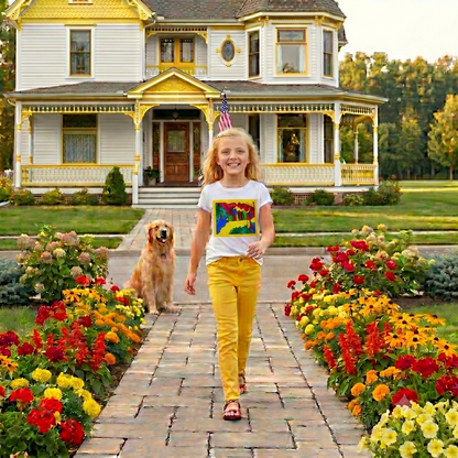 Kid's Tee Charmed Forest