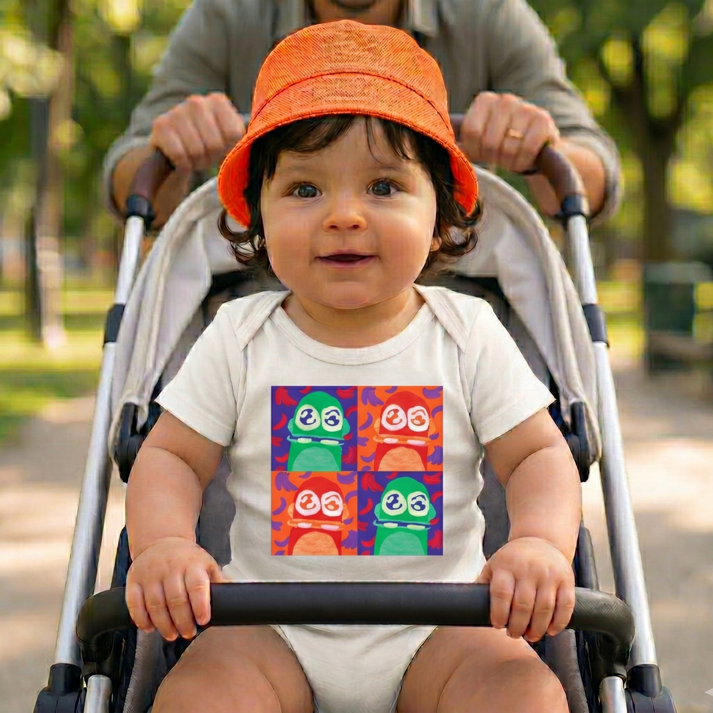 Baby Bodysuit Monkey Mania 3