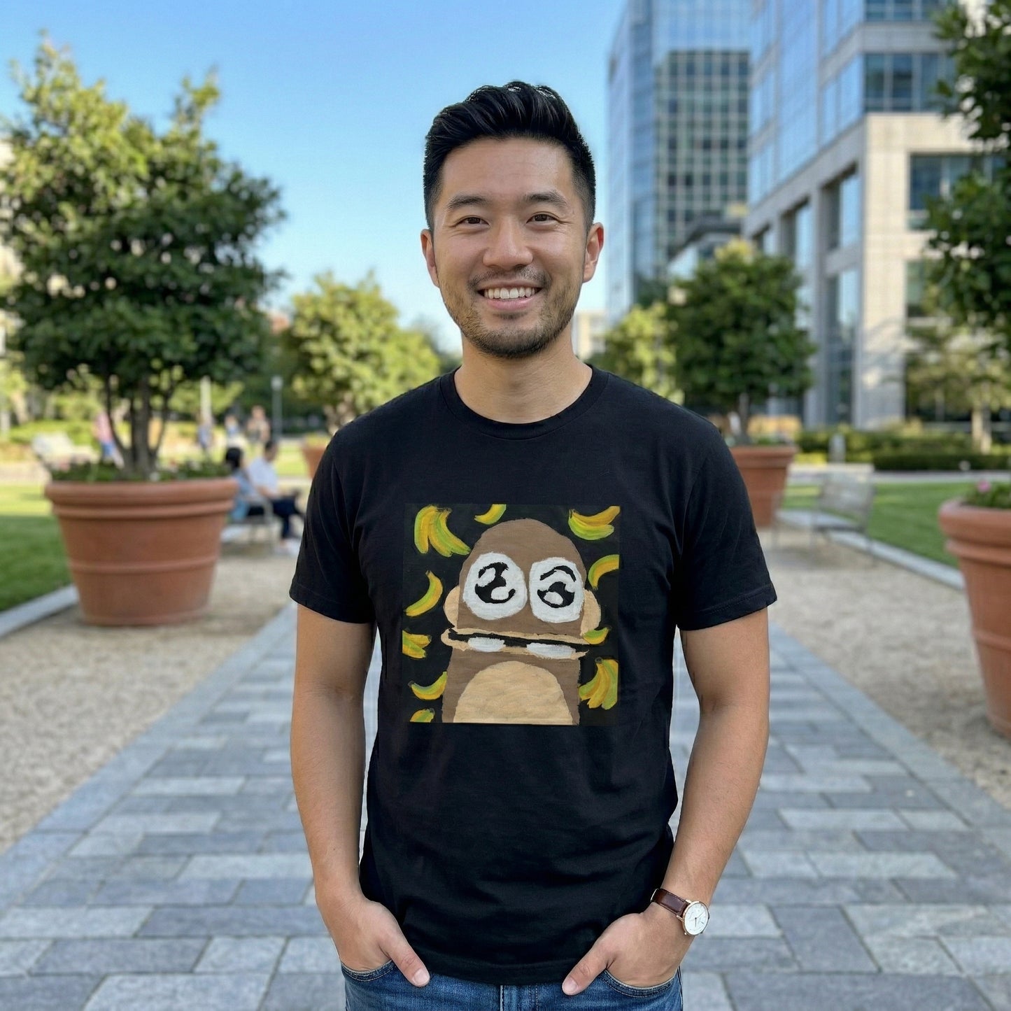 Adult T-shirt Monkey Classic