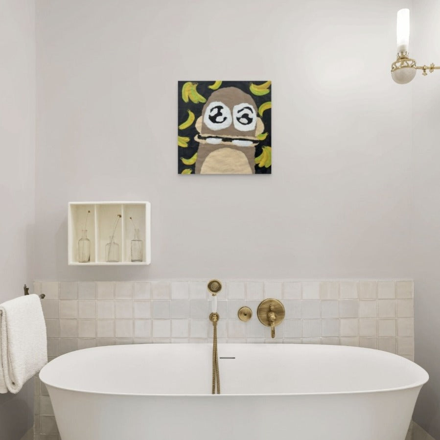 Monkey Classic Print 16X16