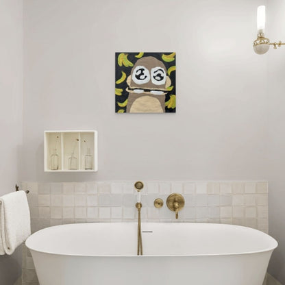 Monkey Classic Print 16X16