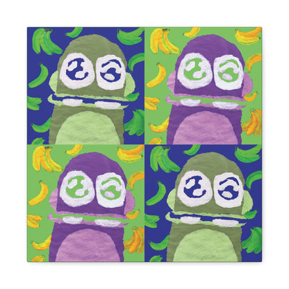 Monkey Mania 2 Print Art Deco 18x24