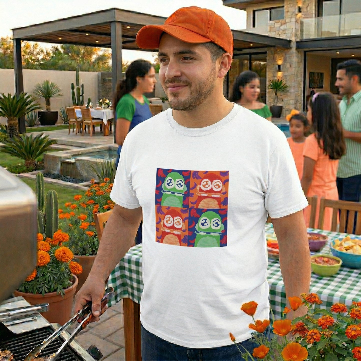 Adult T-shirt Monkey Mania 3