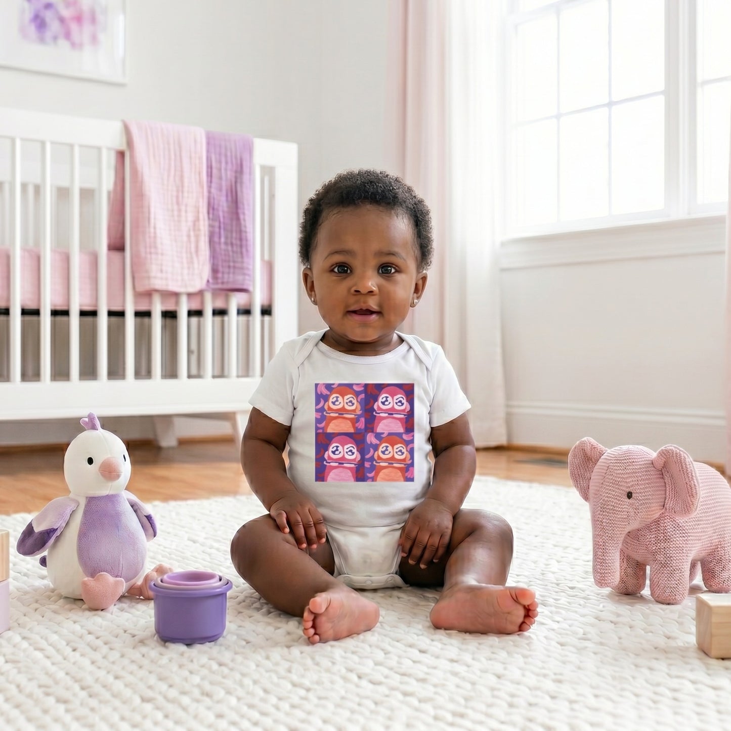 Baby Bodysuit Monkey Mania 4