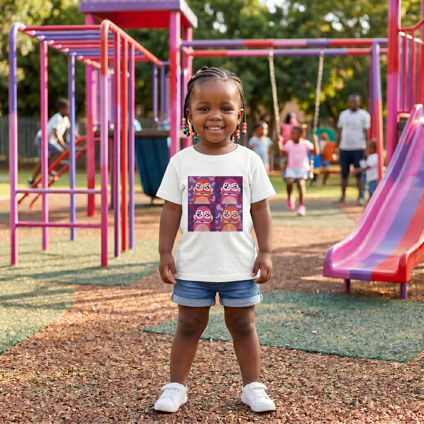 Toddler T-shirt Monkey Mania 4