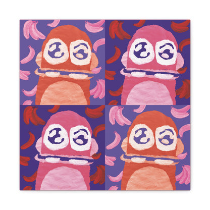 Monkey Mania 4 Print Art Deco 18x24