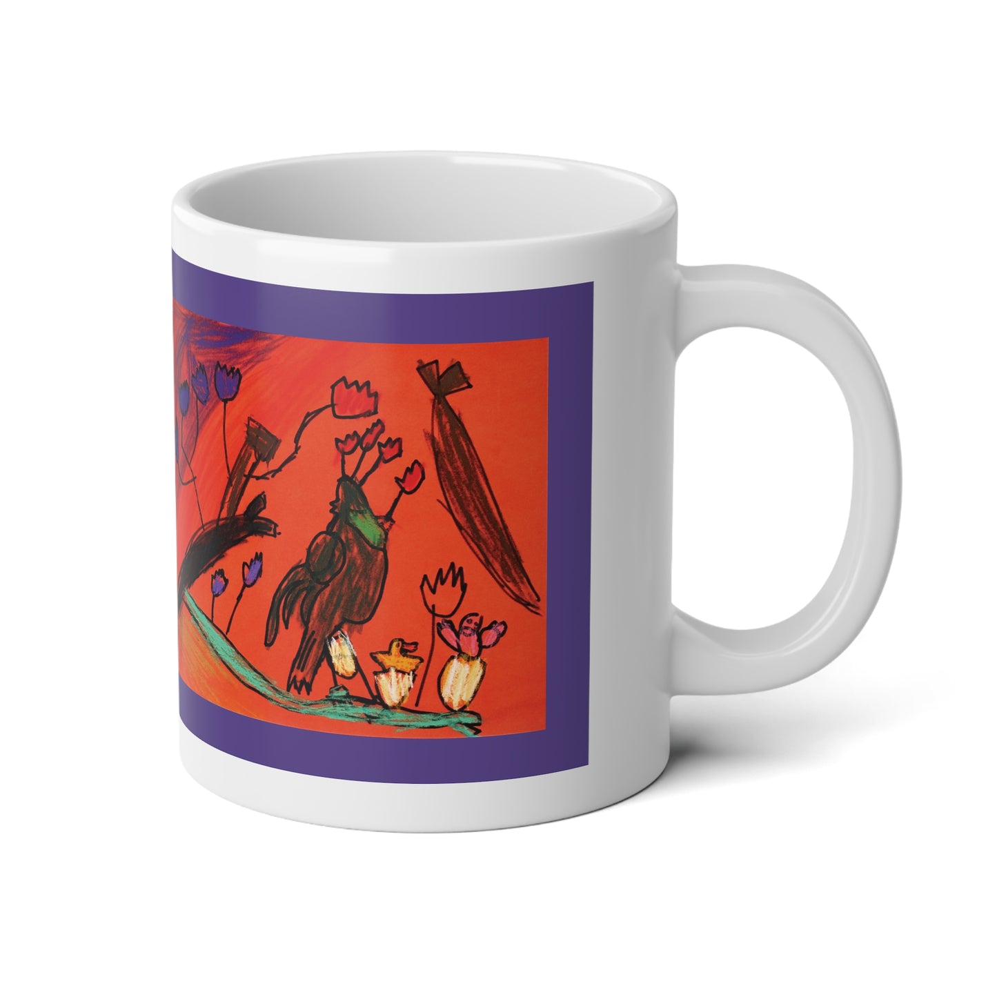 Jumbo Mug Bird Hatching Human Baby