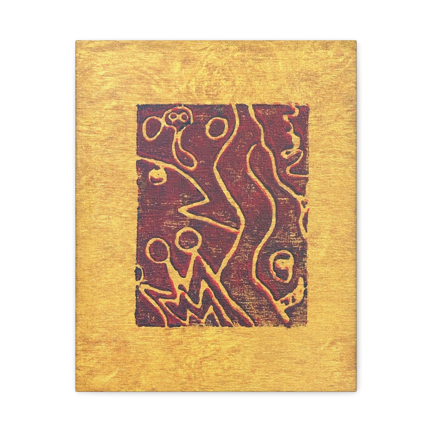 Sea Creatures 1 Canvas 16x20