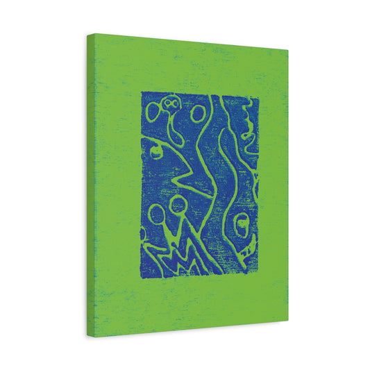 Sea Creatures 2 Canvas 16x20