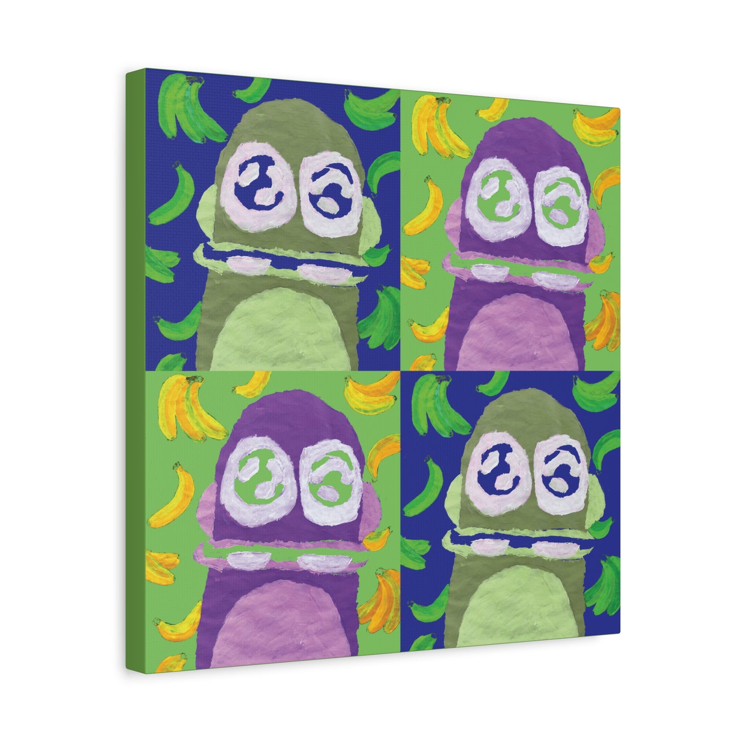 Monkey Mania 2 Canvas 16x16