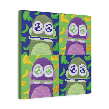 Monkey Mania 2 Canvas 16x16