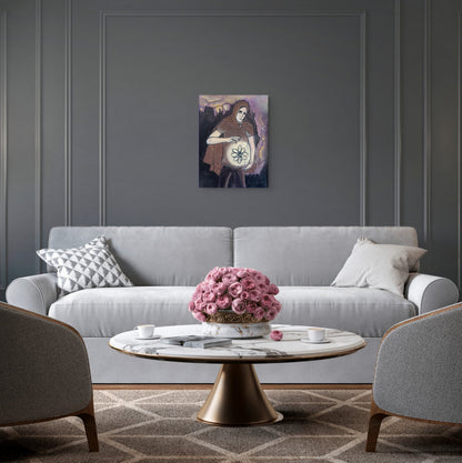 The Secret Atom Canvas 18x24