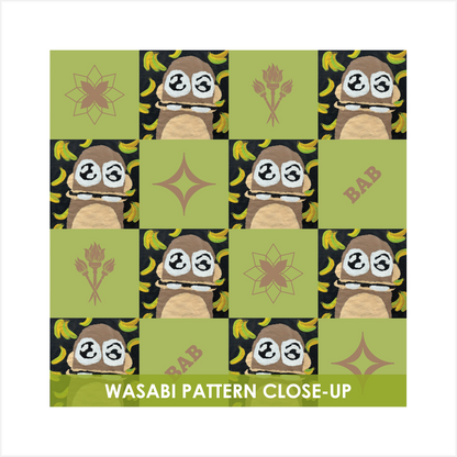 Monkey Classic Canvas Heritage Wasabi 18x24