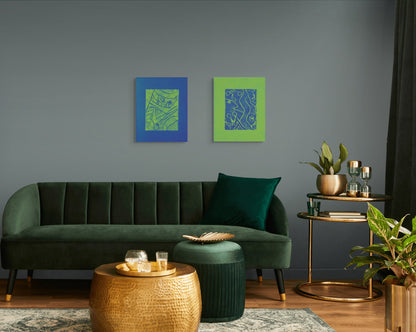 Sea Creatures 2 Canvas 16x20