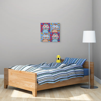 Monkey Mania 1 Print 16x16