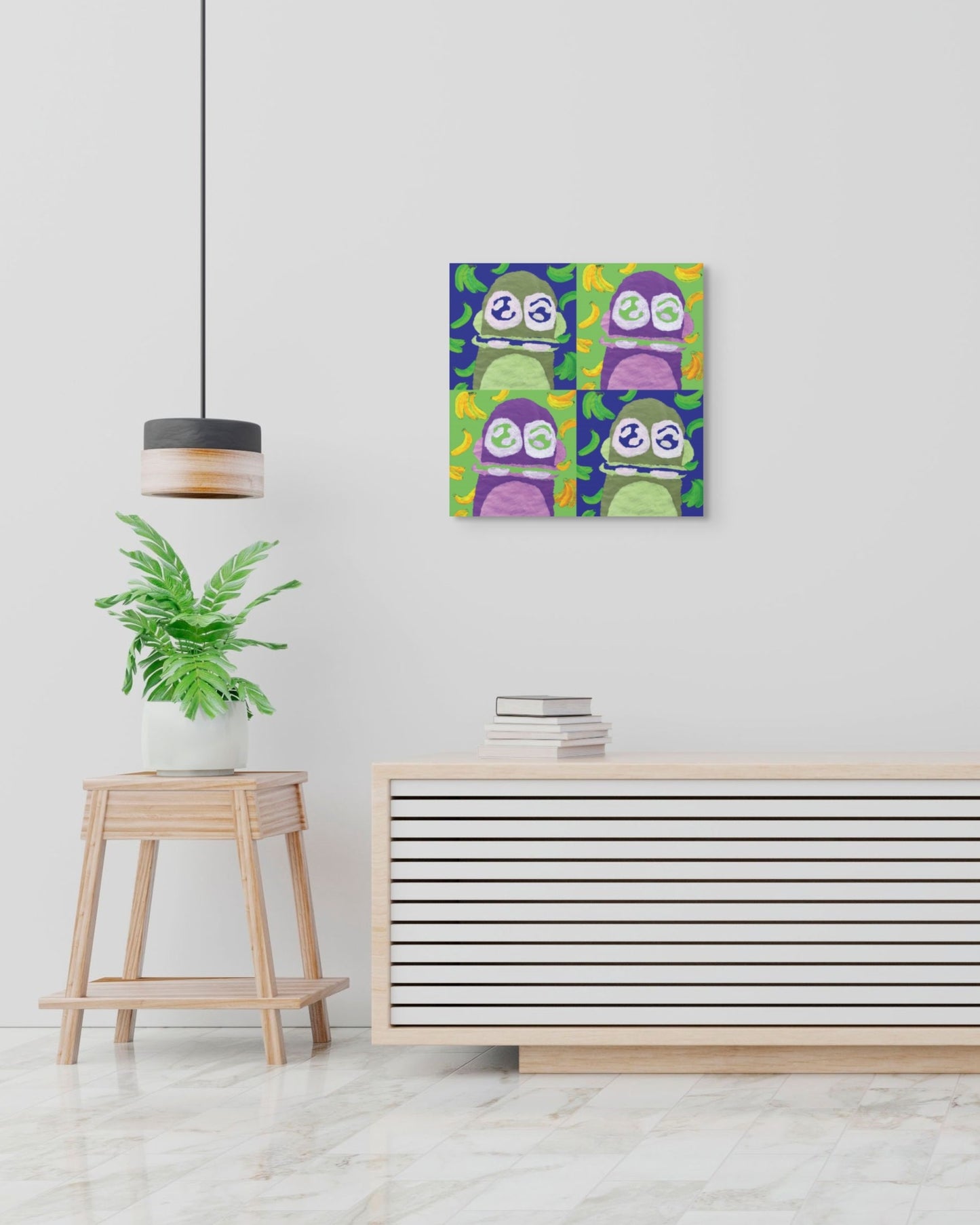 Monkey Mania 2 Canvas 16x16