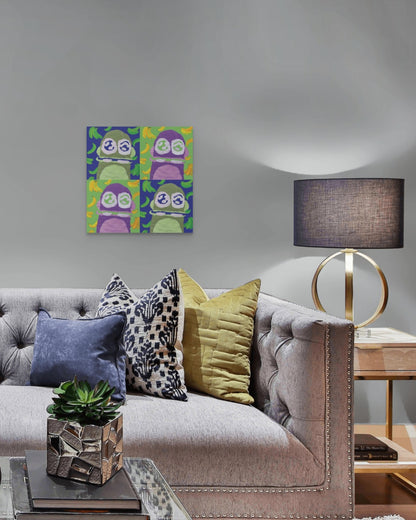 Monkey Mania 2 Canvas 16x16