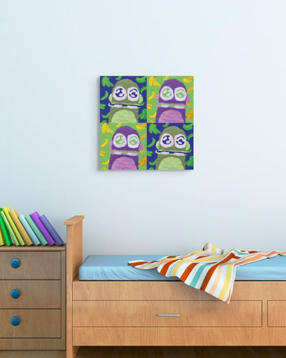 Monkey Mania 2 Canvas 16x16