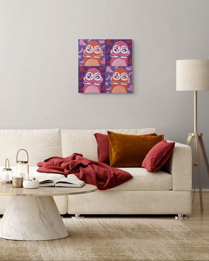 Monkey Mania 4 Print 16x16
